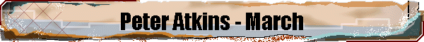 Peter Atkins - March